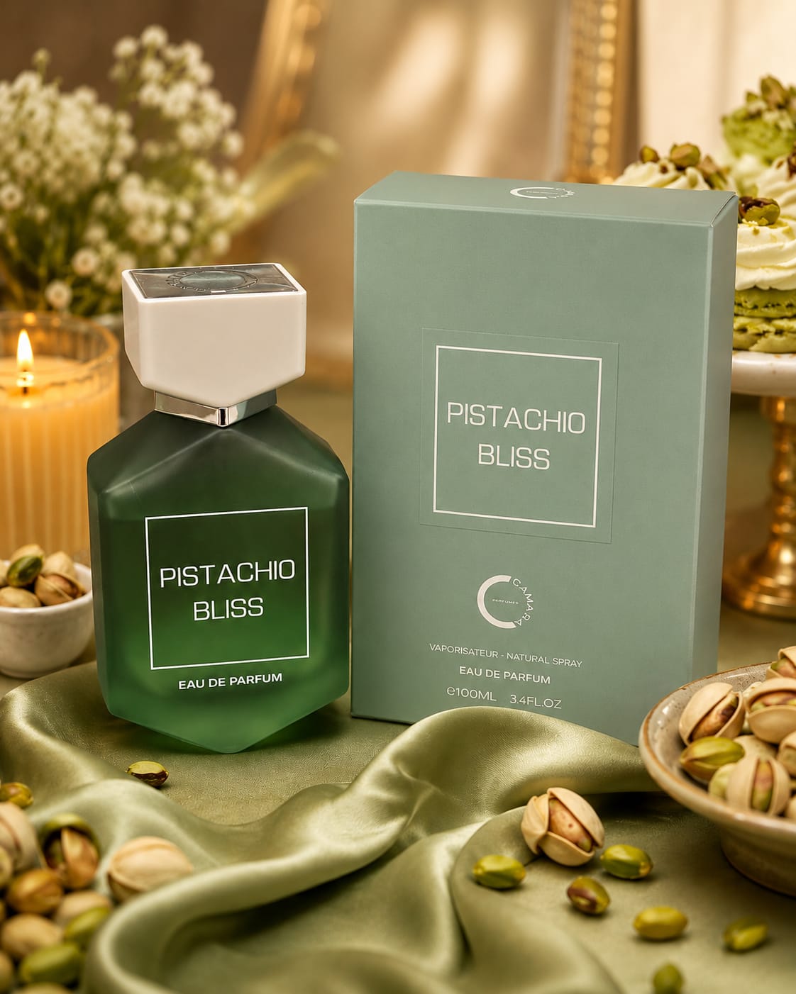 Pistacho Bliss By Camara Eau de parfum 100ml